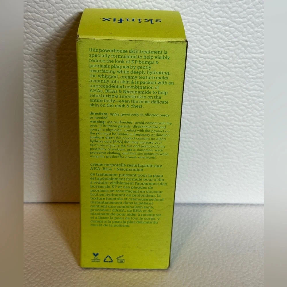 🆕 SKINFIX Resurface+ KP & Psoriasis Smoothing Treatment Body Lotion 150mL NIB